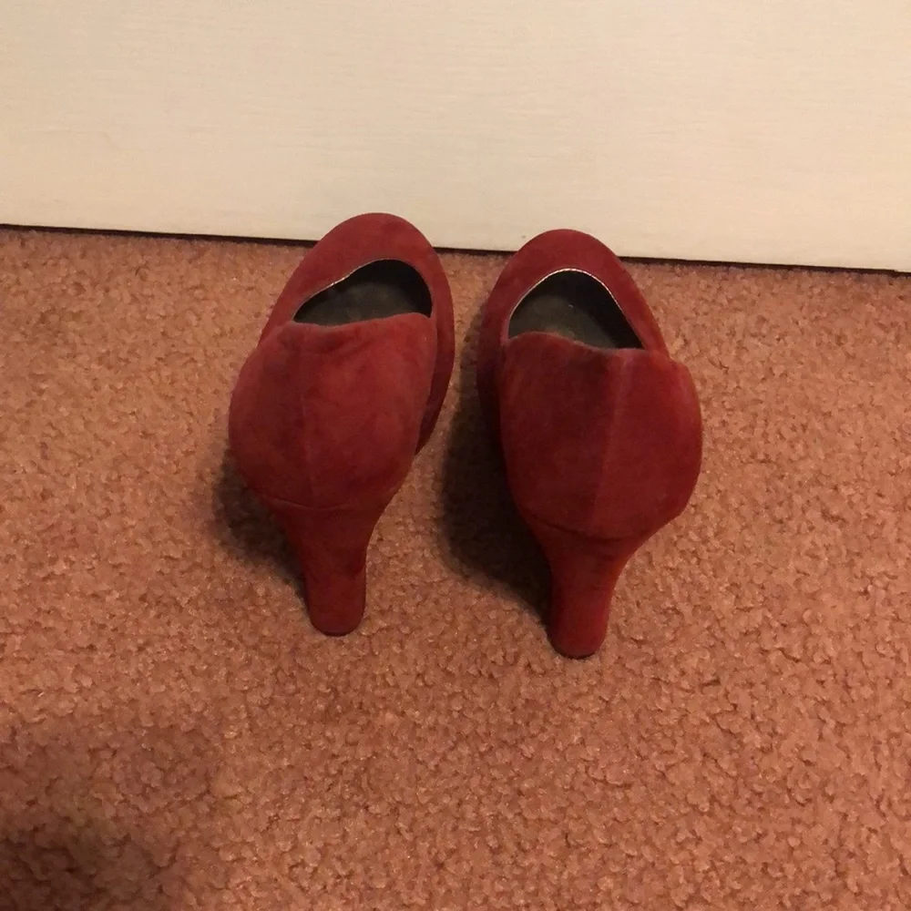 Dots Red Velvet🥳2xHP🥳Platform Shoes